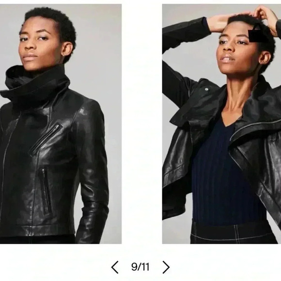 VEDA
Women's Max Classic Smooth Jacket Black Plain Pattern - Picture 10 of 14